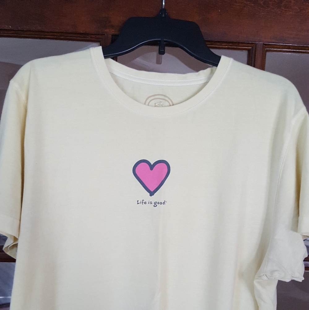 Life is Good Short Sleeve T-shirt Women's Size XL